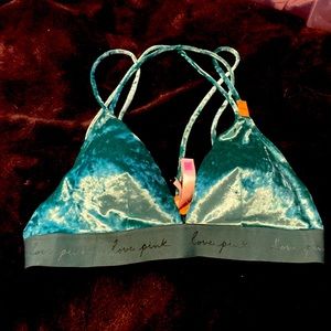New Victoria’s Secret Pink Velvet Bralette